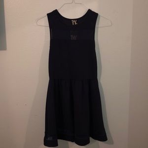 Navy blue dress